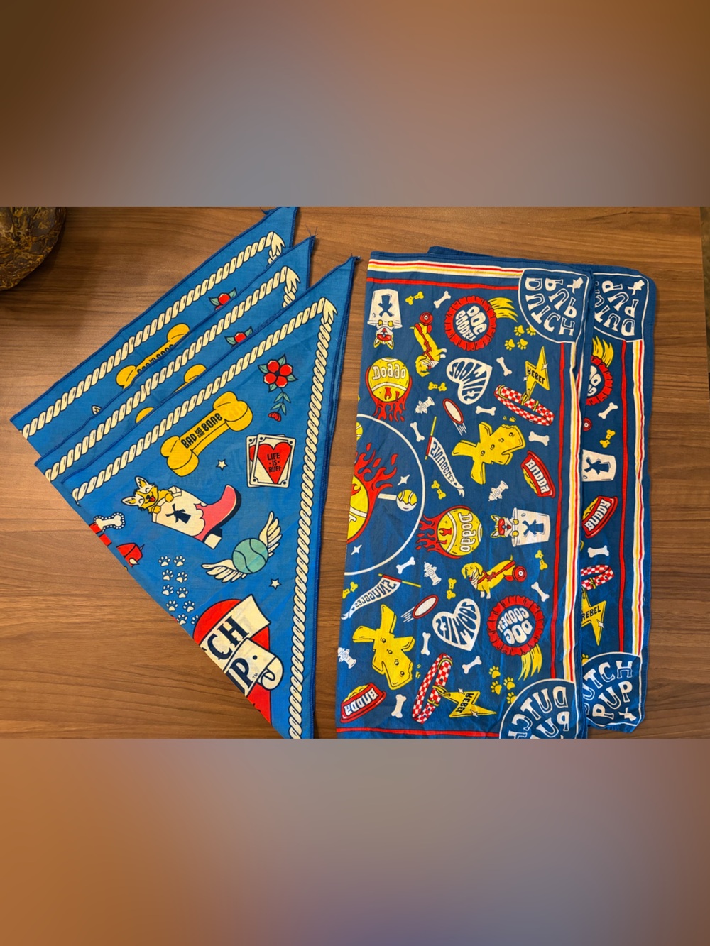Dutch Bros Dutch Pup Bandana Set of 5